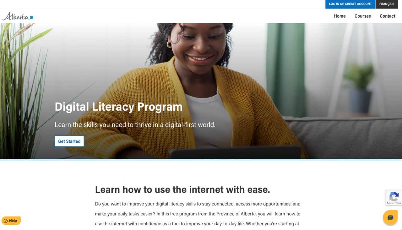 Alberta Digital Literacy Program